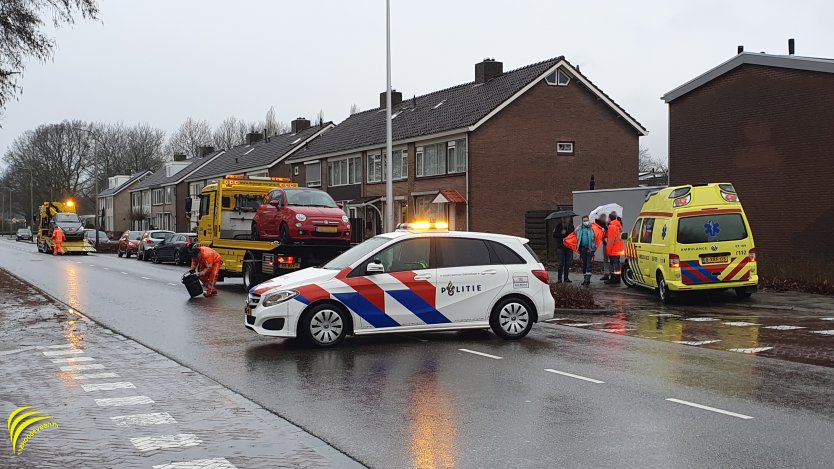Hoogeveen: drie auto’s beschadigd door aanrijding